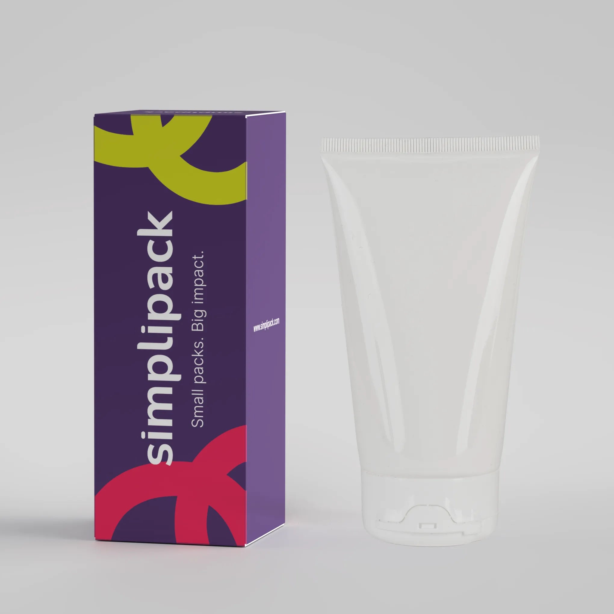 Tubo bianco 150 ml Ø 50 mm