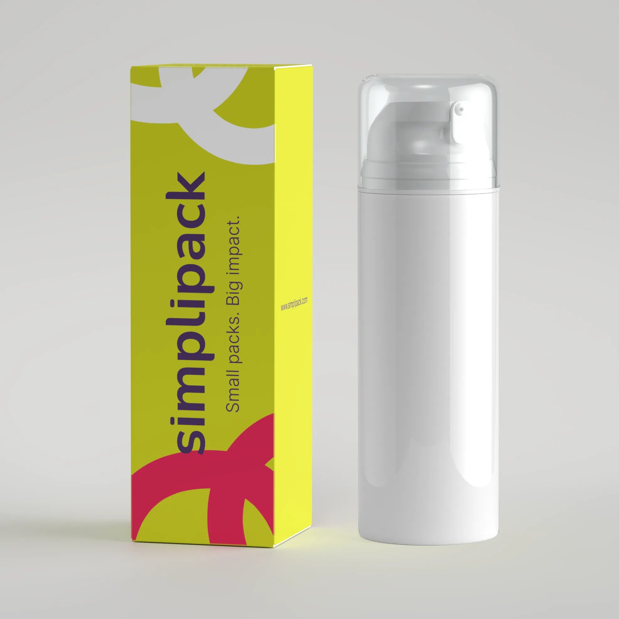 Airless bianco 150 ml Ø 48 mm