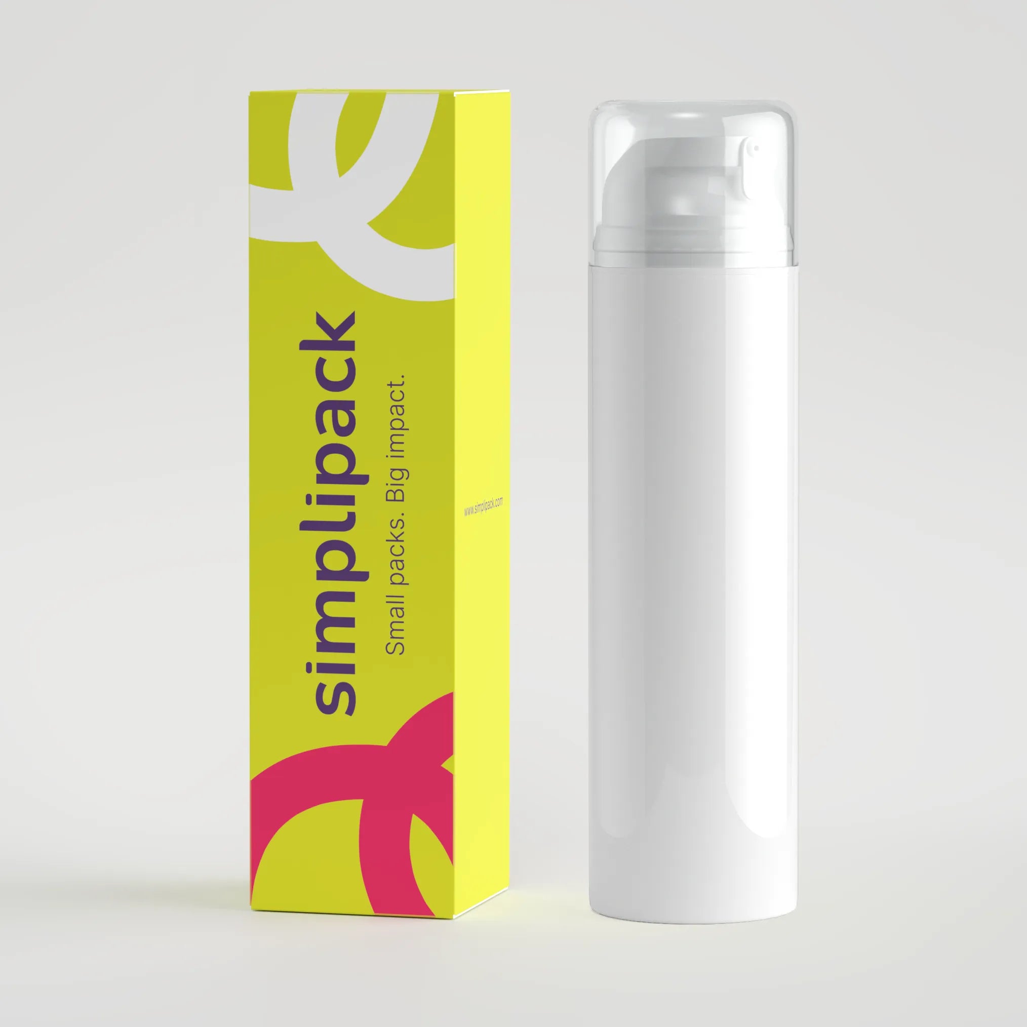 Airless bianco 200 ml Ø 48 mm
