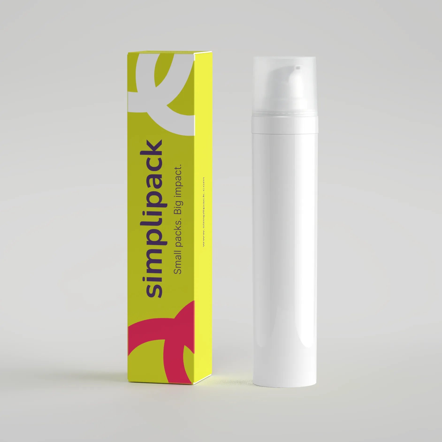 Airless bianco 50 ml Ø 30 mm