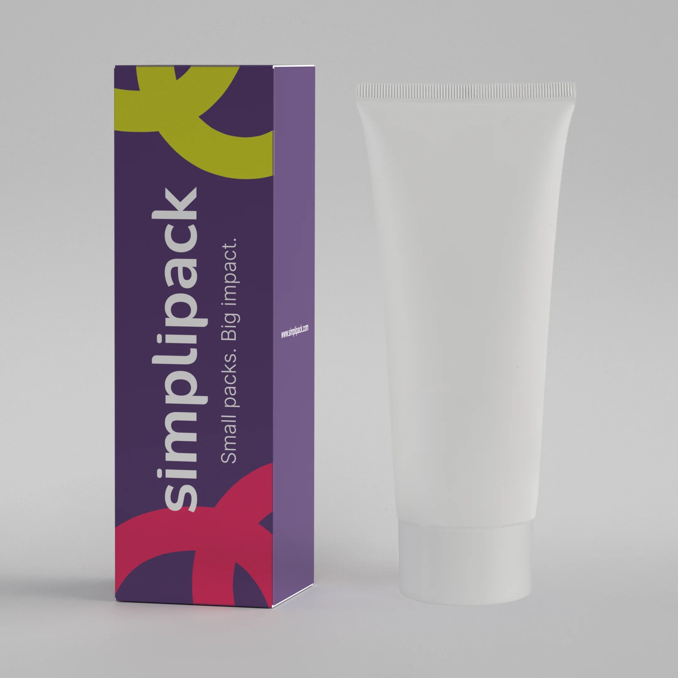 Tubo bianco opaco 200 ml Ø 50 mm