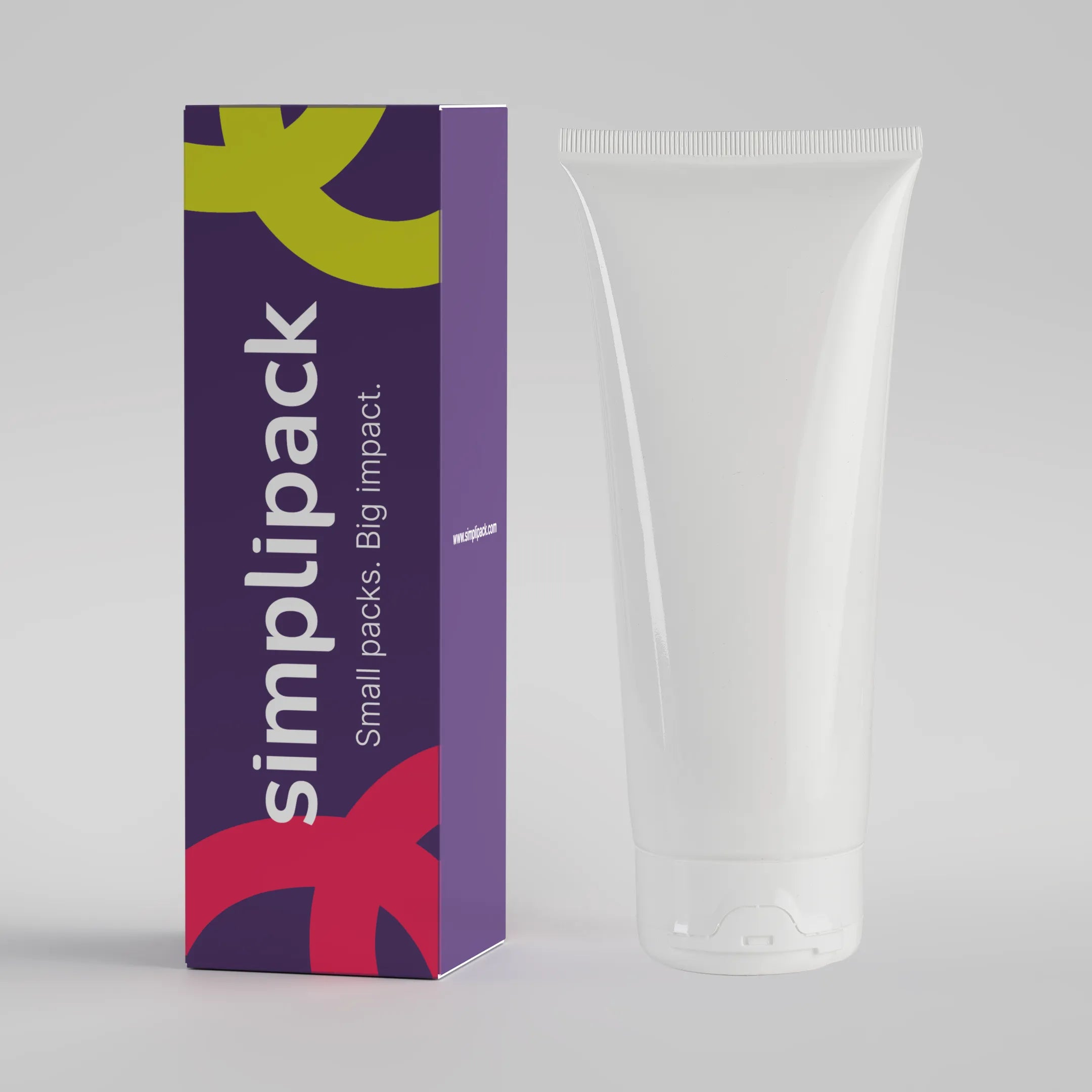 Tubo bianco 200 ml Ø 50 mm