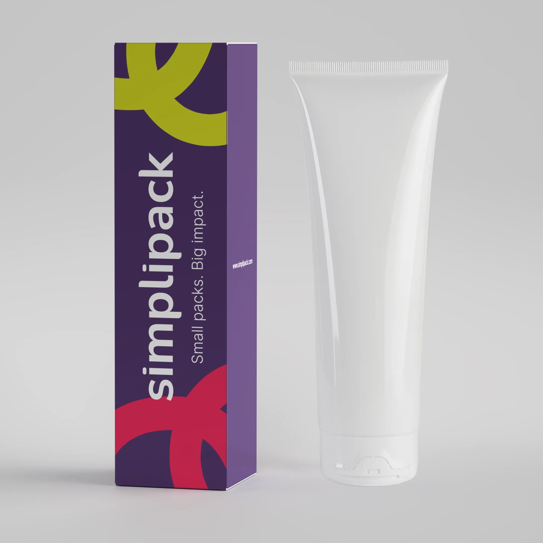 Tubo bianco 250 ml Ø 50 mm